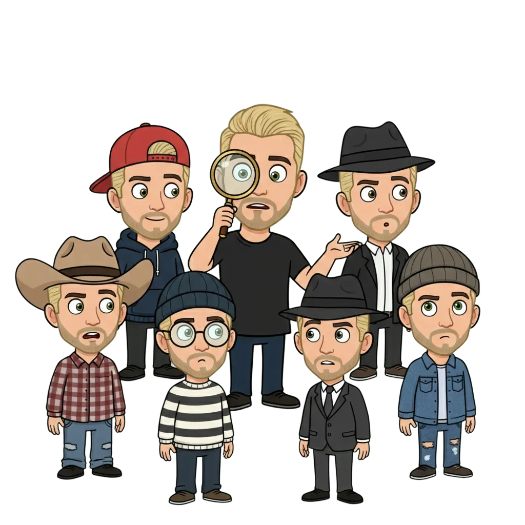 Melis Digital vs de rest - karakters